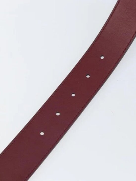 GUCCI Belt Leather 43.7\